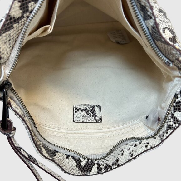 Margot Snakeskin Pattern Shoulder Bag With Adjustable Strap - Picture 7 of 10